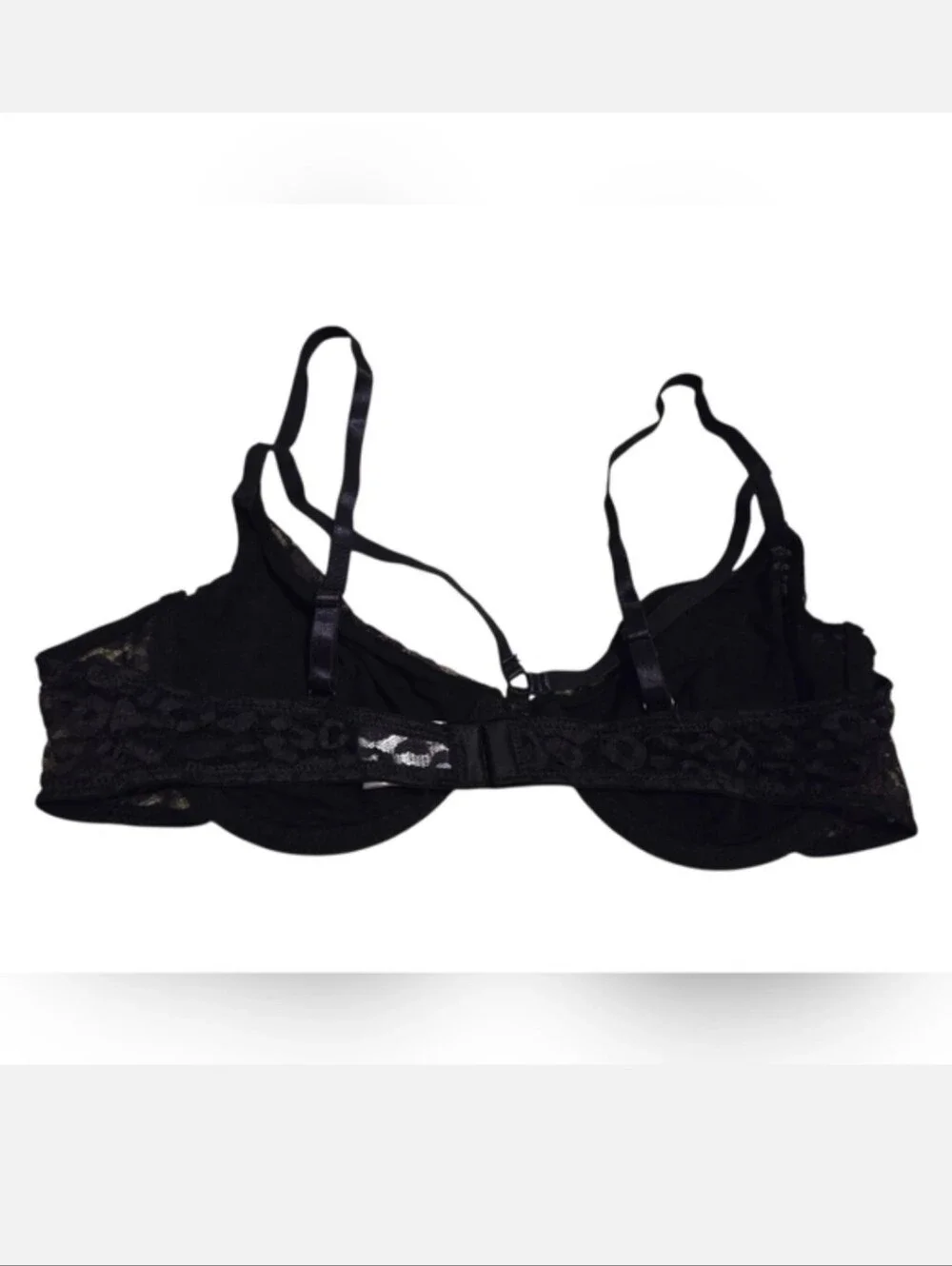Women’s Large Venus Black Lace Lingerie Set